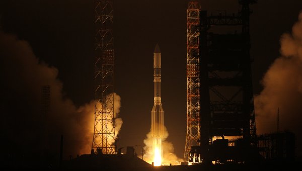 Запуск космического аппарата 